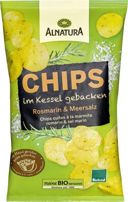 Bio Alnatura Chips im Kessel gebacken Rosmarin 125g