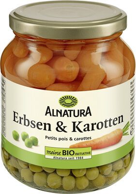 Bio Alnatura Erbsen und Möhren 340g
