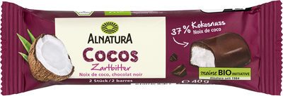 Bio Alnatura Cocos Zartbitter Riegel 40g