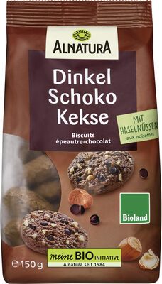 Bio Alnatura Dinkel Schoko Kekse 150g