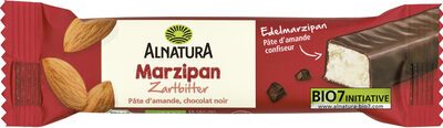 Bio Alnatura Marzipan Riegel Zartbitter 40g