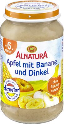Demeter Alnatura Apfel mit Banane und Dinkel ab dem 6.Monat 190g