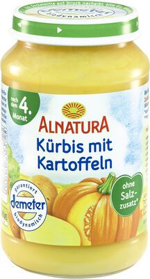 Demeter Alnatura Kürbis mit Kartoffeln nach dem 4.Monat 190g
