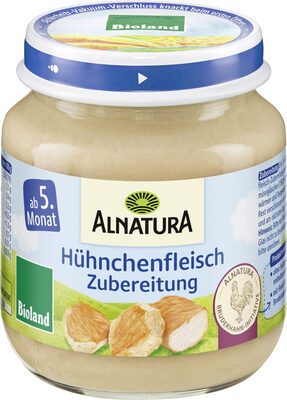 Bio Alnatura Hühnchenfleischzubereitung ab dem 5.Monat 125g