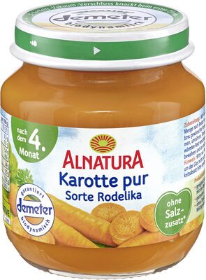 Demeter Alnatura Karotte pur nach dem 4.Monat 125g
