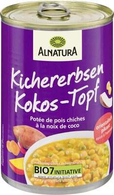 Bio Alnatura Kichererbsen-Kokos-Eintopf 400g