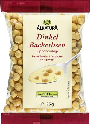 Bio Alnatura Dinkel Backerbsen 125g