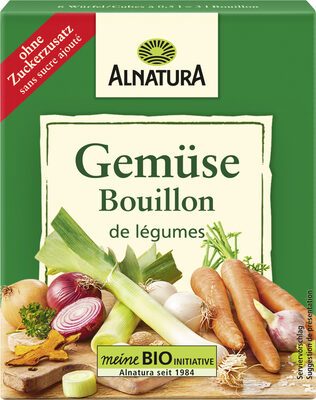 Bio Alnatura Gemüsebouillon Würfel für 3l 66g