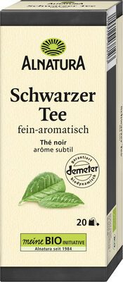 Demeter Alnatura Schwarzer Tee 20ST 35g