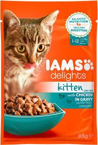 Iams Advanced Nutrition Katze Junior Huhn in Sauce 85g