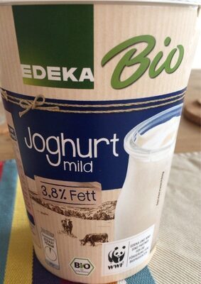Bio EDEKA Naturjoghurt 3,8% 500g