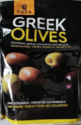 Gaea grüne Oliven ohne Stein Zitrone Basilikum 150g