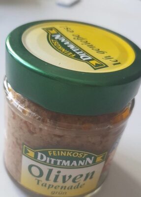 Feinkost Dittmann Oliventapenade grün 130g