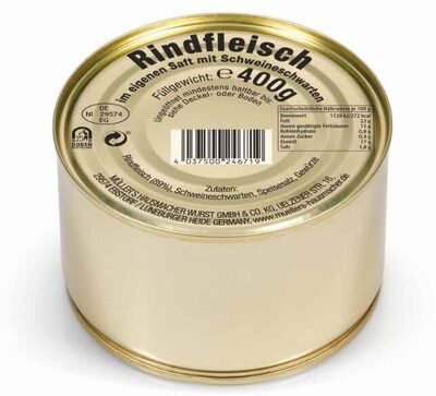 Müllers Rindfleisch im eigenen Saft 400g
