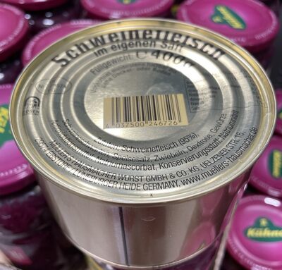 Müllers Schweinefleisch im eigenen Saft 400g