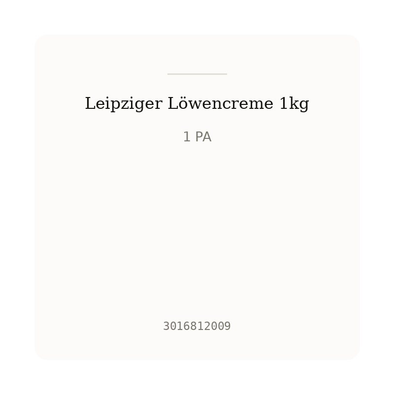 Leipziger Löwencreme 1kg