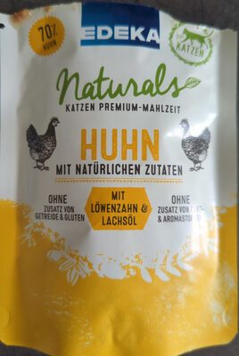 EDEKA Naturals Cat Huhn und Löwenzahn mit Lachsöl 85g