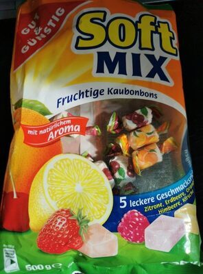 GUT&GÜNSTIG Soft Mix Kaubonbons 500g