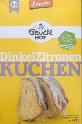 Demeter Bauckhof Dinkel Zitronenkuchen 485g