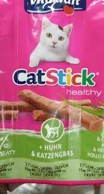Vitakraft Cat Stick Mini Huhn&Katzengras 18g
