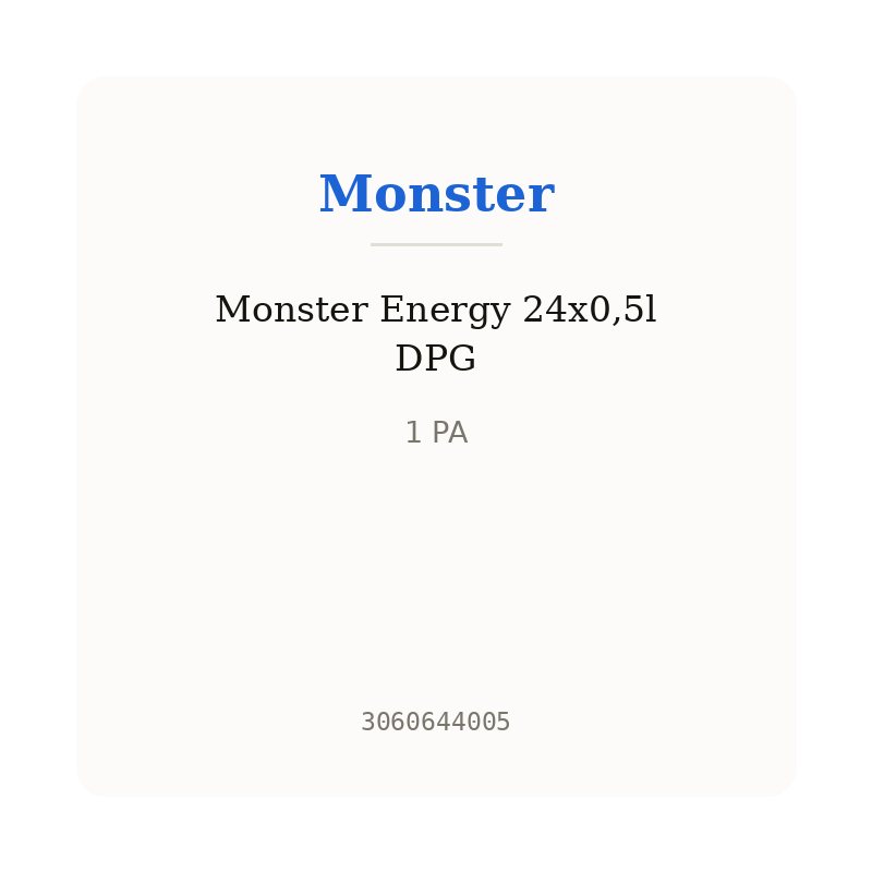 Monster Energy 24x0,5l DPG