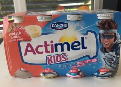 Actimel Drink Kids Erdbeere Banana 8x100g