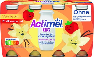 Actimel Drink Kids Vanille Erdbeere 8x100g