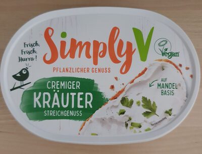 Simply V Veganer Streichgenuss Kräuter 150g