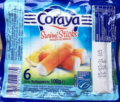 MSC Coraya Surimi Stick 100g