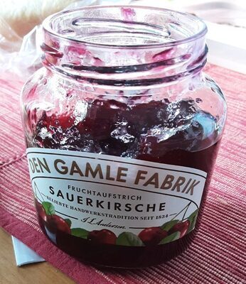 Den Gamle Fabrik Fruchtaufstrich Sauerkirsche 380g