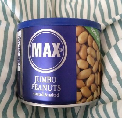 MAX Jumbo Erdnüsse geröstet&gesalzen 300g