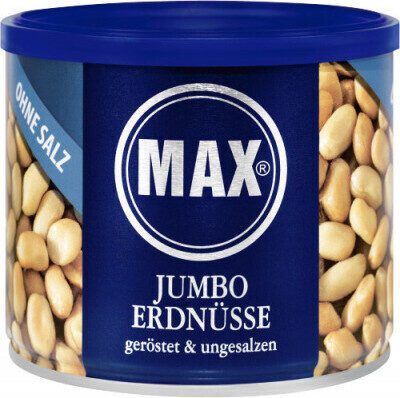 MAX Jumbo Erdnüsse geröstet 300g