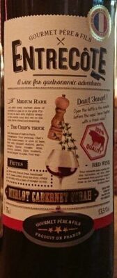 Entrecote Merlot Cabernet Syrah 0,75l