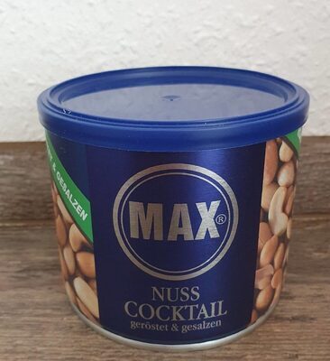 MAX Nuss Cocktail geröstet&gesalzen 250g