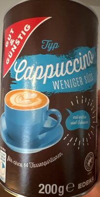 GUT&GÜNSTIG Cappuccino weniger süß 200g
