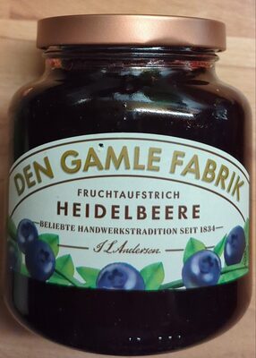 Den Gamle Fabrik Fruchtaufstrich Heidelbeere 380g