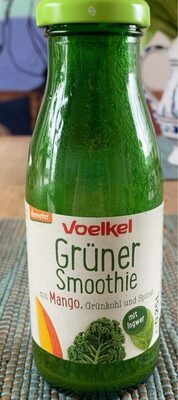 Demeter Voelkel Grüner Smoothie Mango Grünkohl Spinat 0,25l EW
