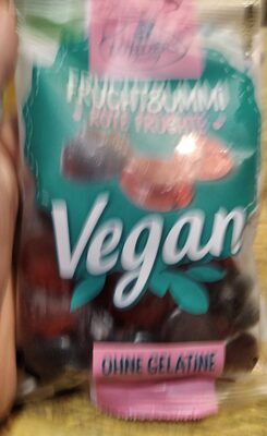 Lühders Fruchtgummi Rote Früchte vegan 80g