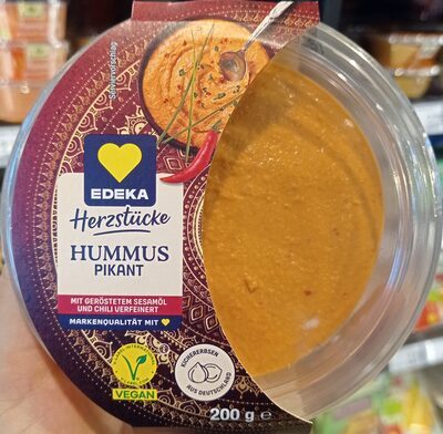 EDEKA Herzstücke Hummus pikant 200g