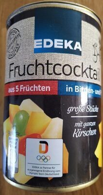 EDEKA 5-Fruchtcocktail in Birnen-und Pfirsichsaft 410g