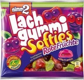 Nimm2 Lachgummi Softies Rote Früchte 225g