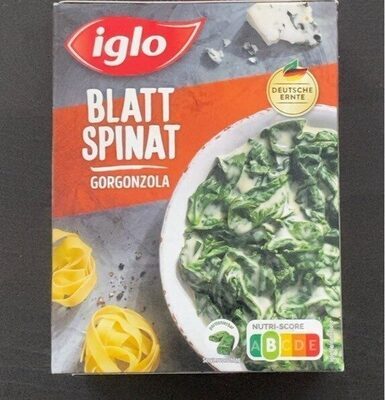 Iglo Blattspinat mit Gorgonzola 390g