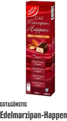 GUT&GÜNSTIG Edelmarzipan Happen 125g