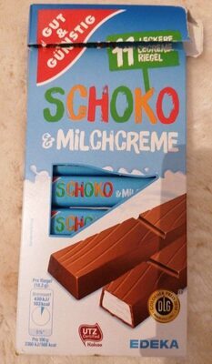 GUT&GÜNTIG Schokomilch Riegel 200g