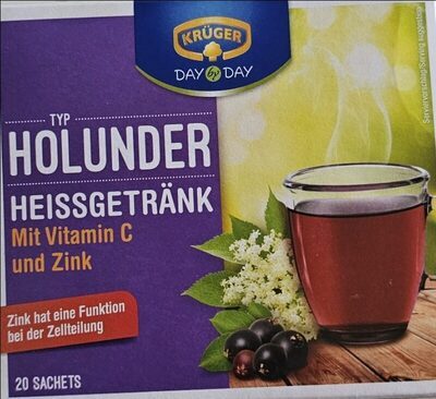 Krüger Heißgetränk Holunder 20ST 160g