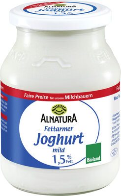 Bio Alnatura Joghurt mild 1,5% 500g MW
