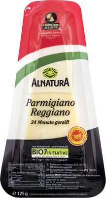 Bio Alnatura Parmigiano Reggiano 32% Dreiviertelfettstufe 125g