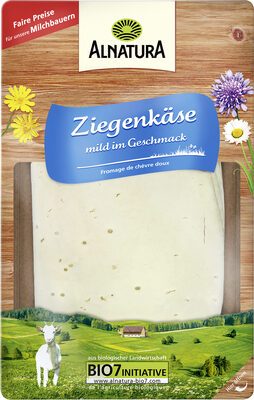 Bio Alnatura Ziegengouda in Scheiben 50% Rahmstufe 125g