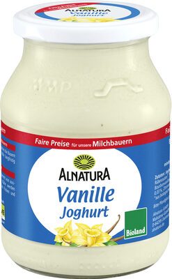 Bio Alnatura Joghurt Vanille 3,8% 500g MW