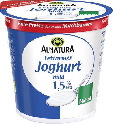 Bio Alnatura Joghurt Natur 1,5% 150g